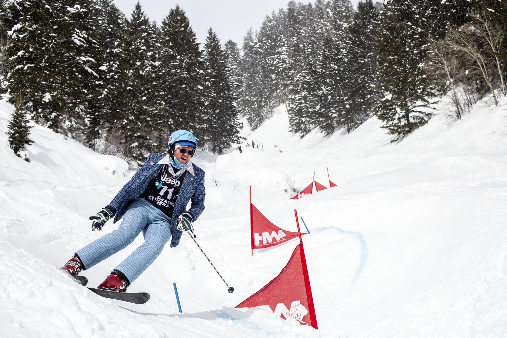 Dick's Ditch banked slalom